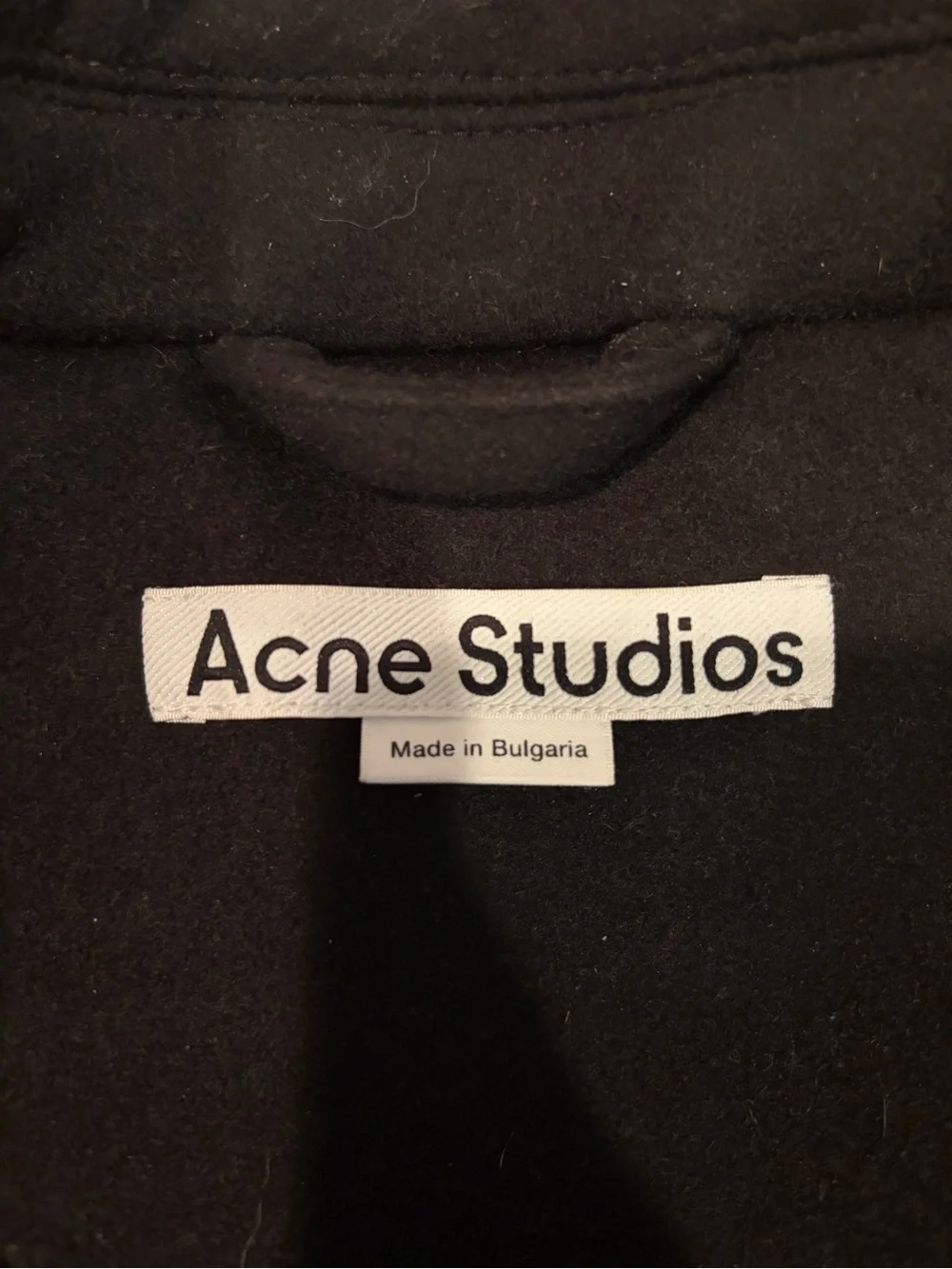 Acne Studios Black Zip-Front Bomber Jacket - Picture 9 of 11